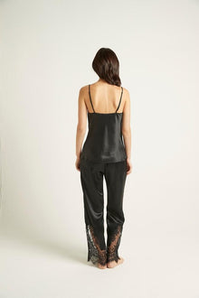 Blaise Silk Pants | Black Onyx