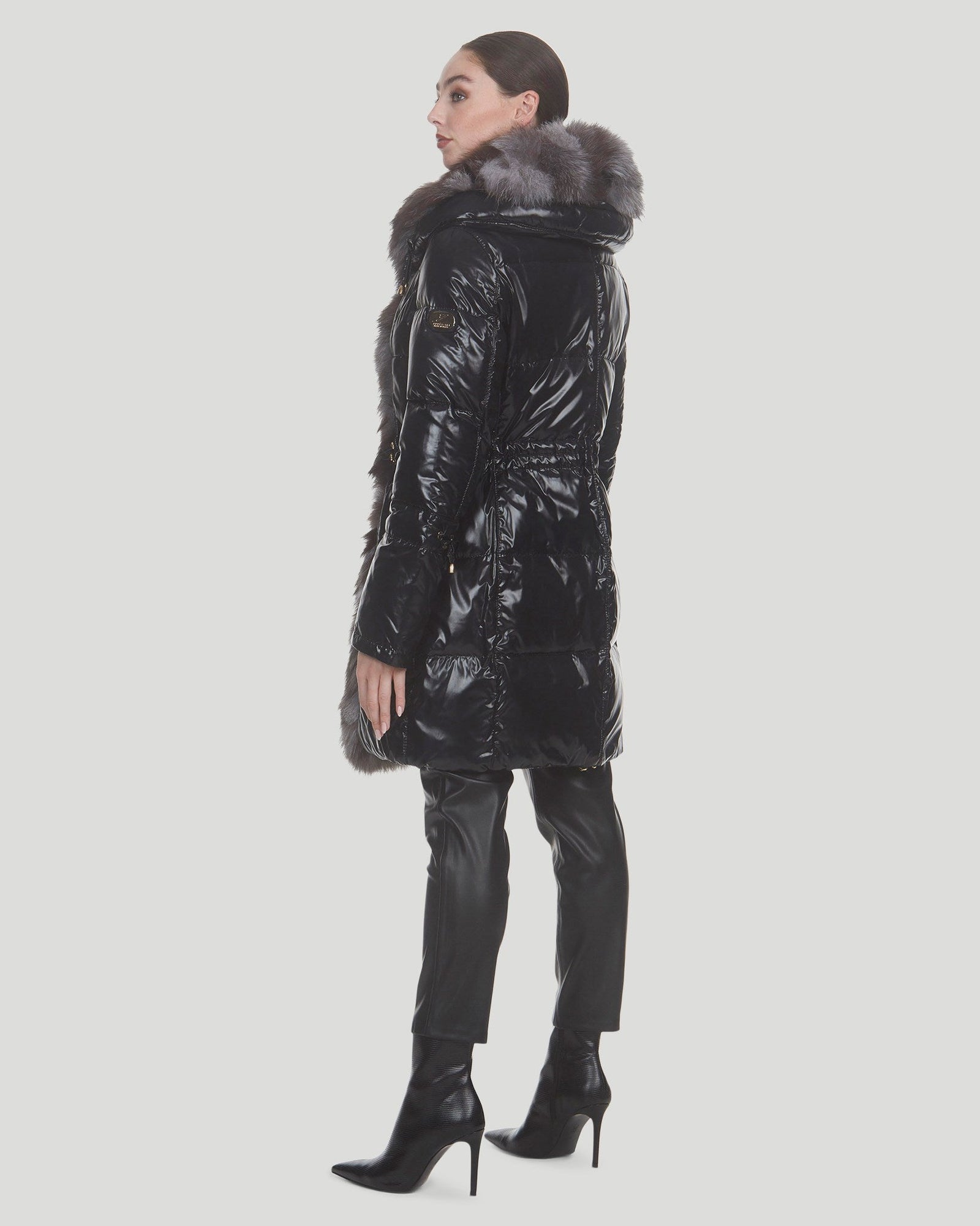 Après-Ski Jacket With Fo Tuedo | Women | Black x Frost