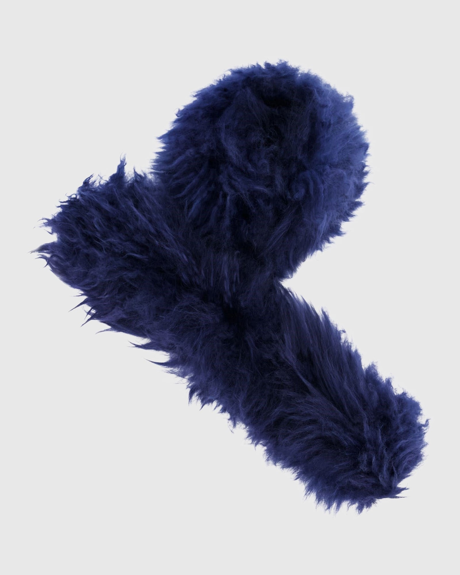 Select Cashmere Goat Cuffs | Navy