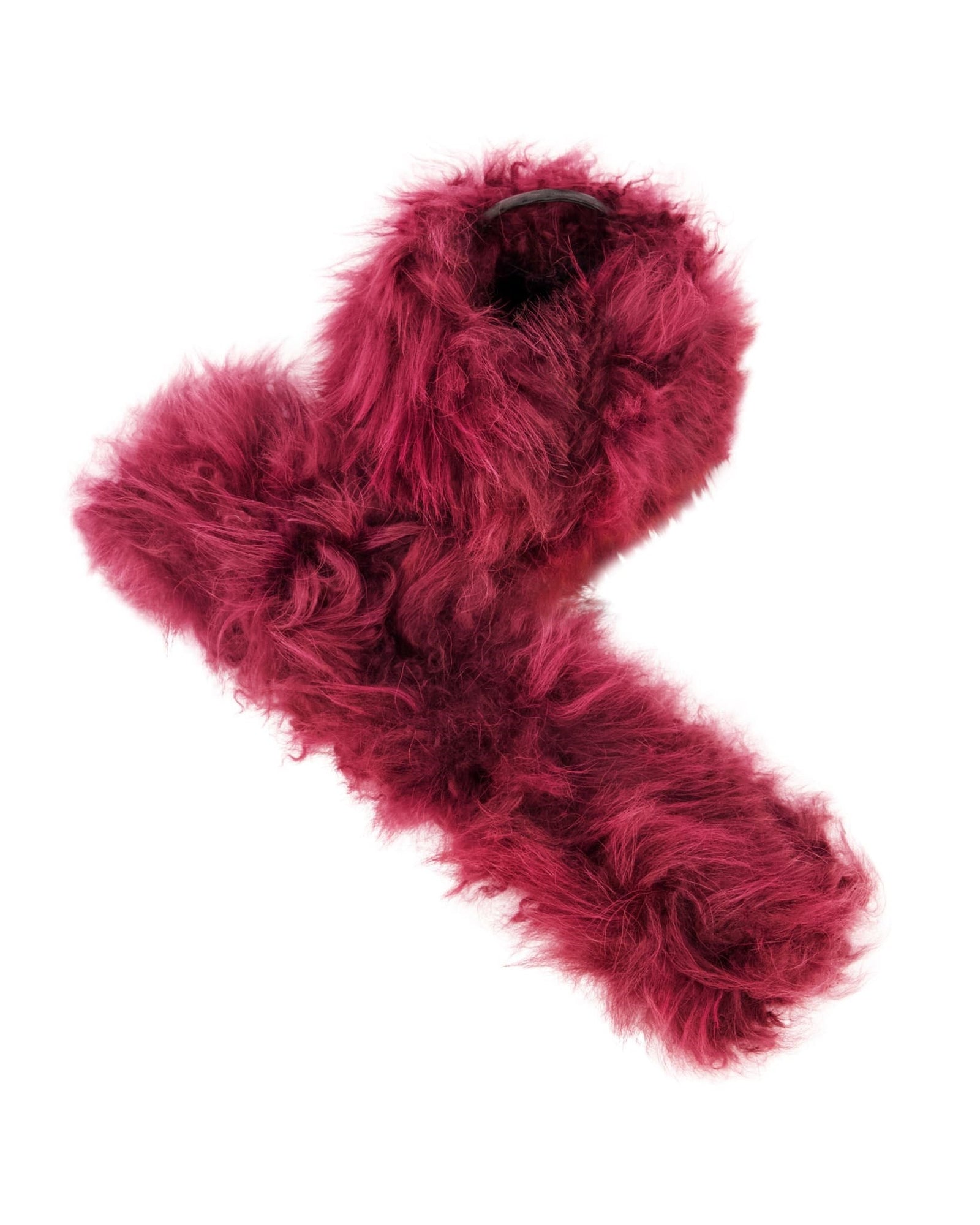 Select Cashmere Goat Cuffs | Women | Burgundy