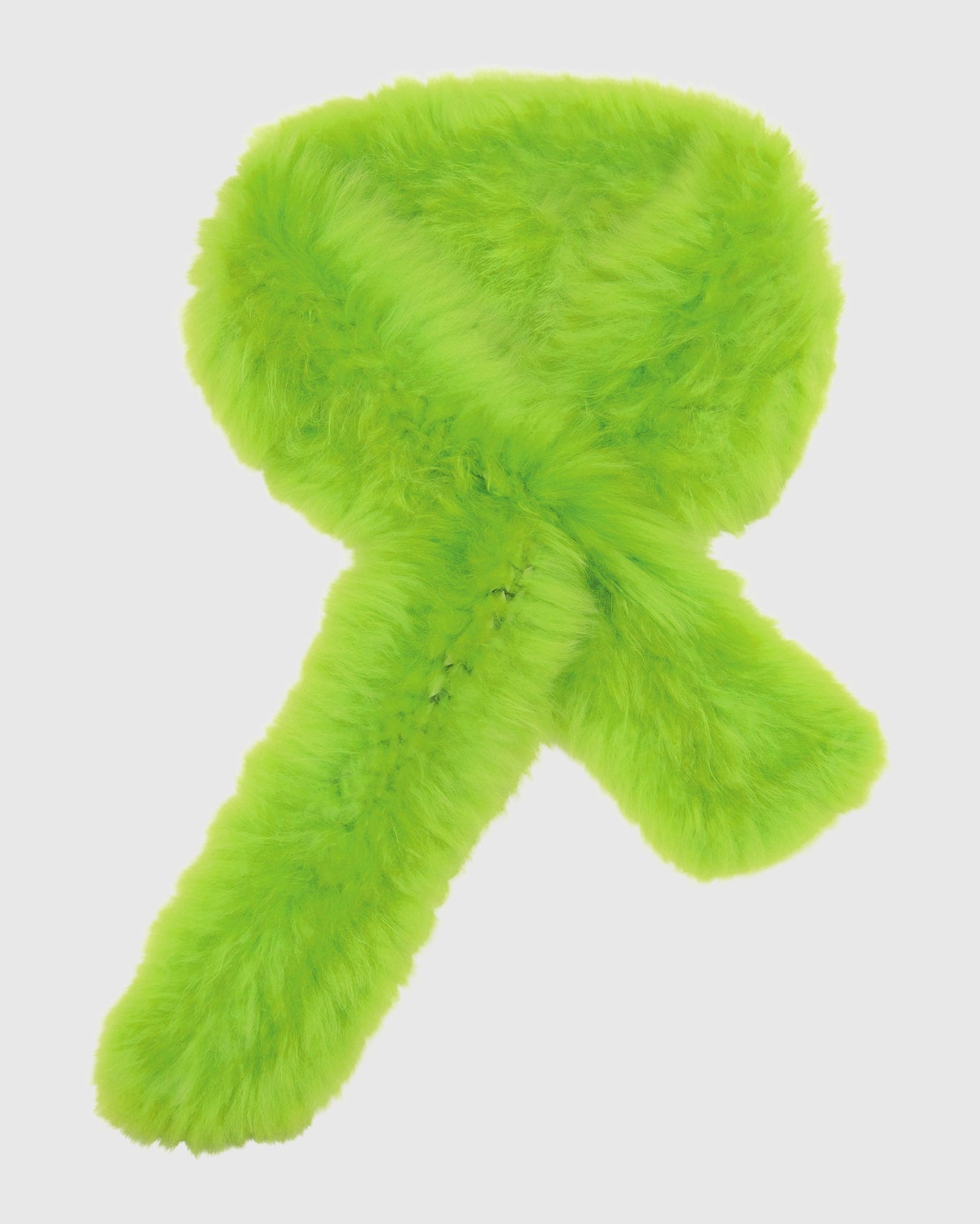 Cashmere Goat Knit Scarf | Light Green