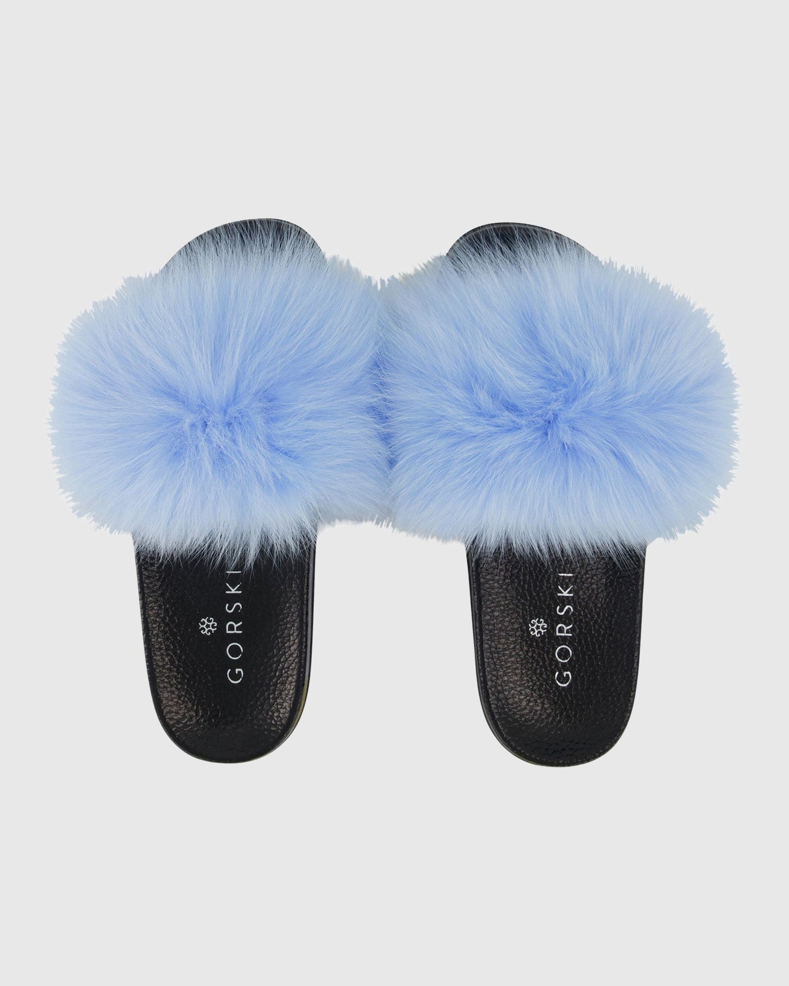 Fox Sandals | Light Blue