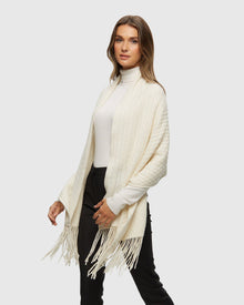 Knit Select Cashmere Scarf | Beige