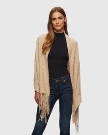 Knit Select Cashmere Scarf | Camel