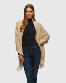 Knit Select Cashmere Scarf | Camel