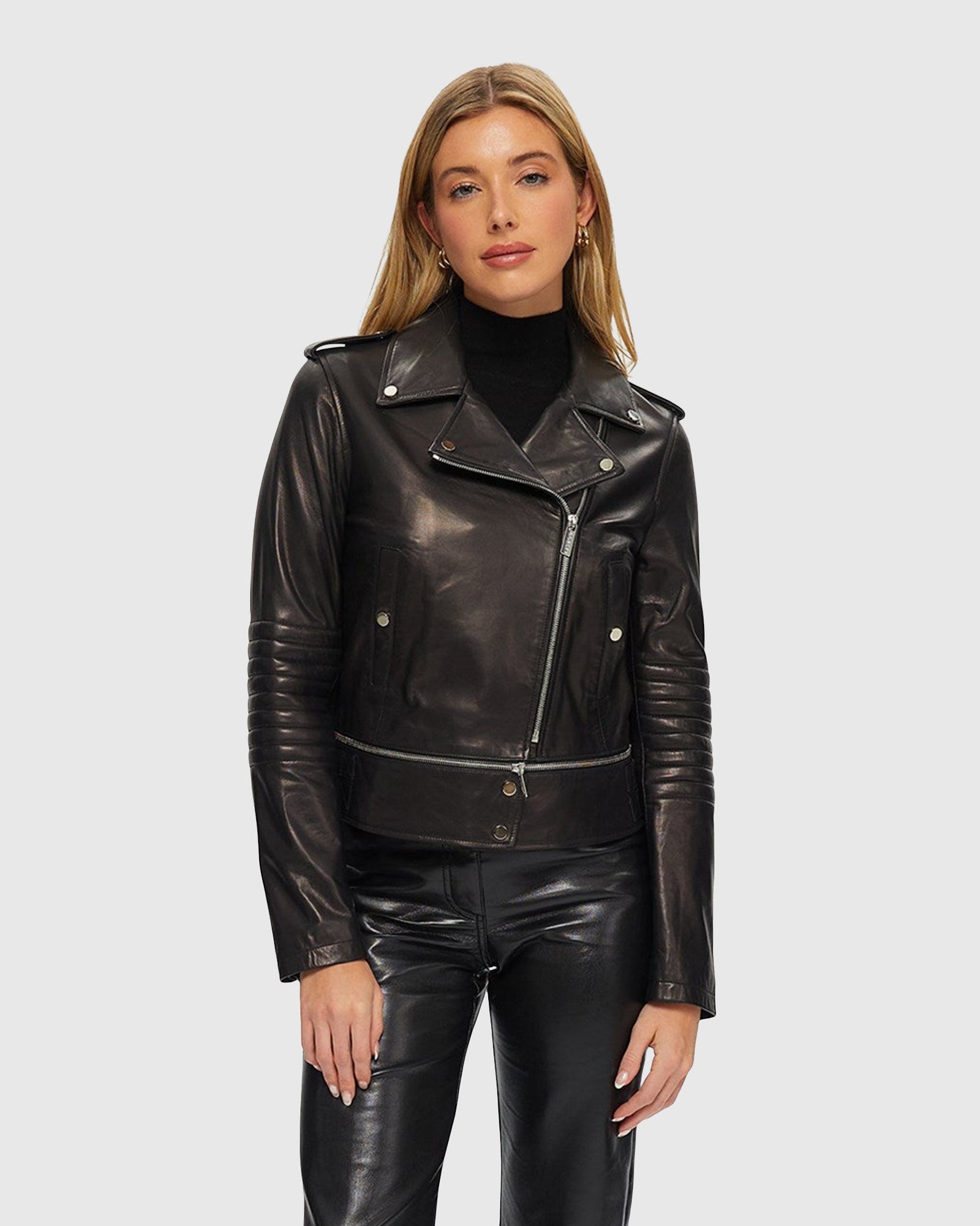 Leather Jacket | Black (V2)