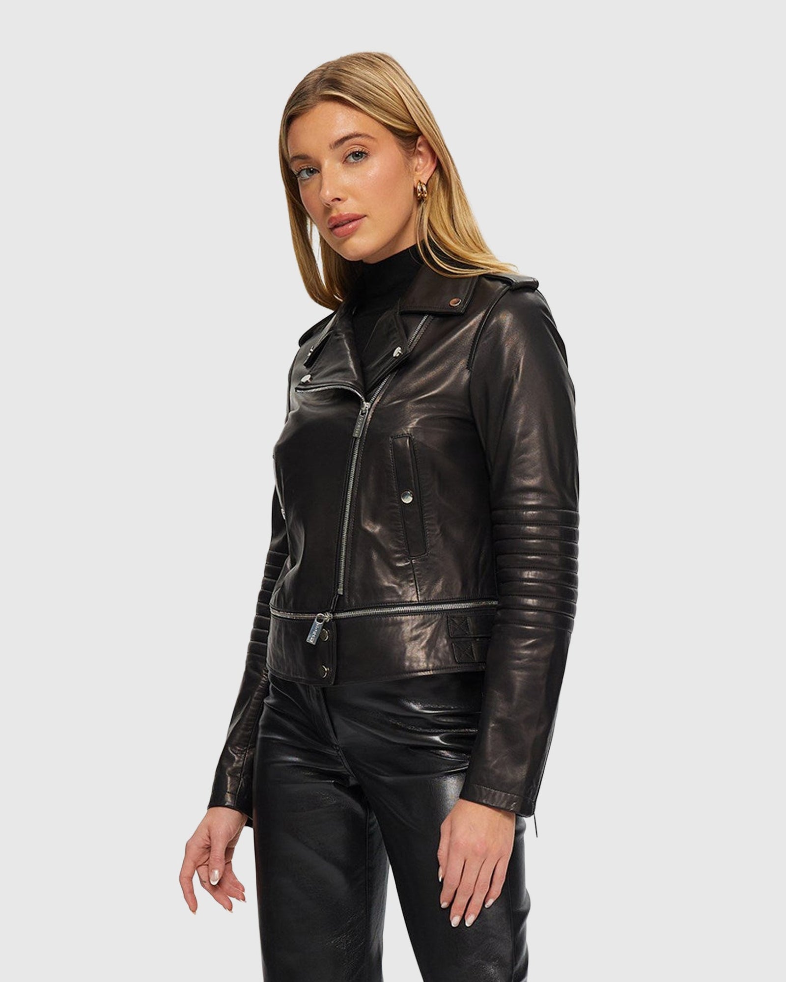 Leather Jacket | Black (V2)