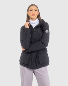 Lightweight Jacket With Hood | Black