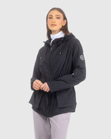 Lightweight Jacket With Hood | Black