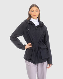 Lightweight Jacket With Hood | Black