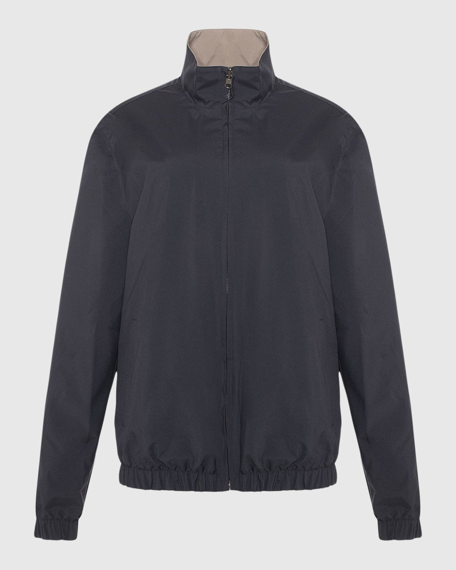 Men | Reversible Zip Jacket | Anthracite/Beige