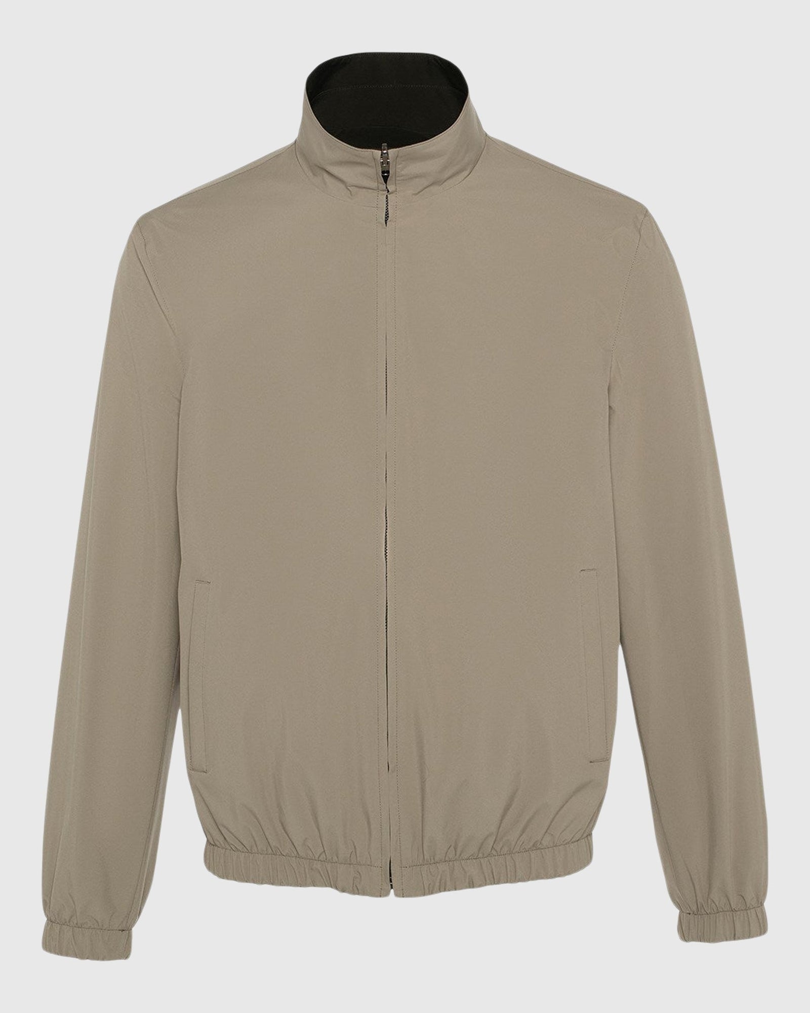 Men | Reversible Zip Jacket | Green/Beige