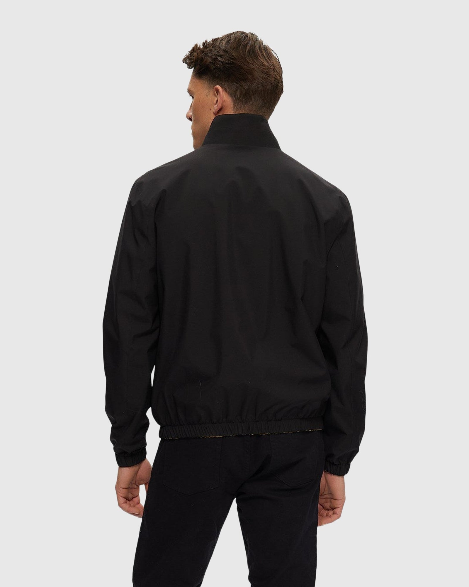 Men | Reversible Zip Jacket | Black/Yellow