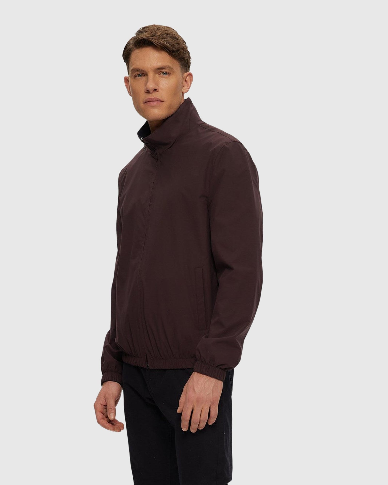 Men | Reversible Zip Jacket | Burgundy/Navy