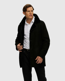 Men | Select Shearling Lamb Jacket | Black (V1)