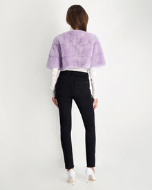 Mink Bolero | Women | Violet