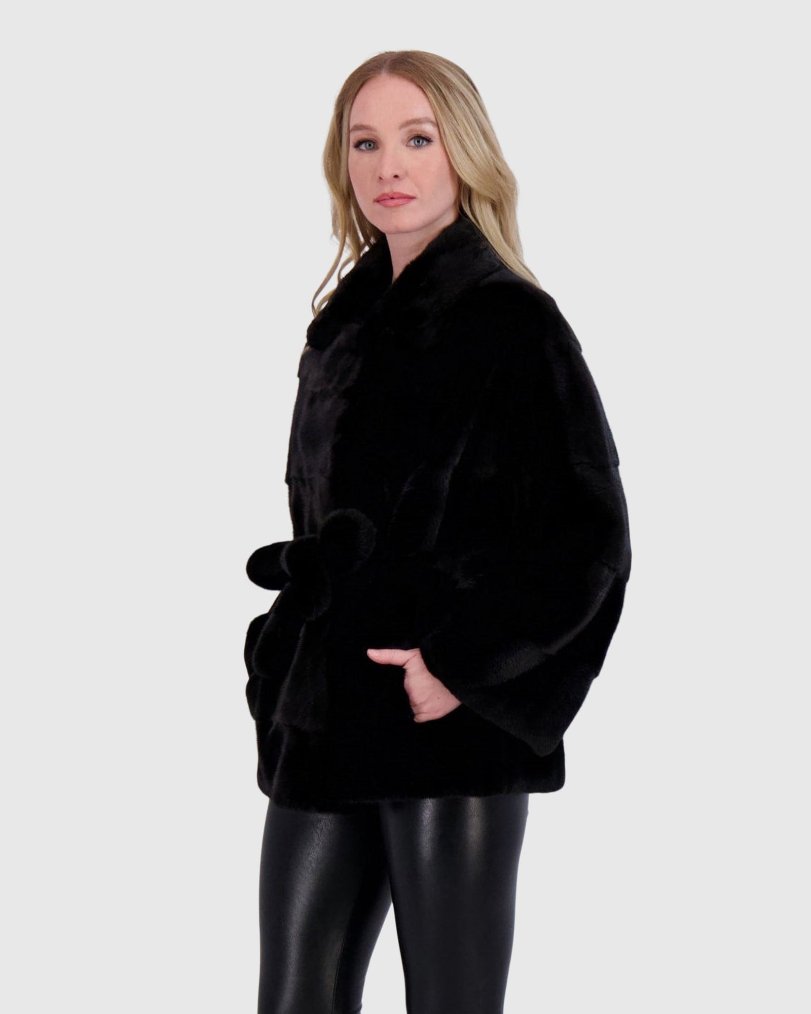 Mink Jacket, Belt | Blackglama