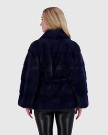 Mink Jacket, Mink Belt | Blue River