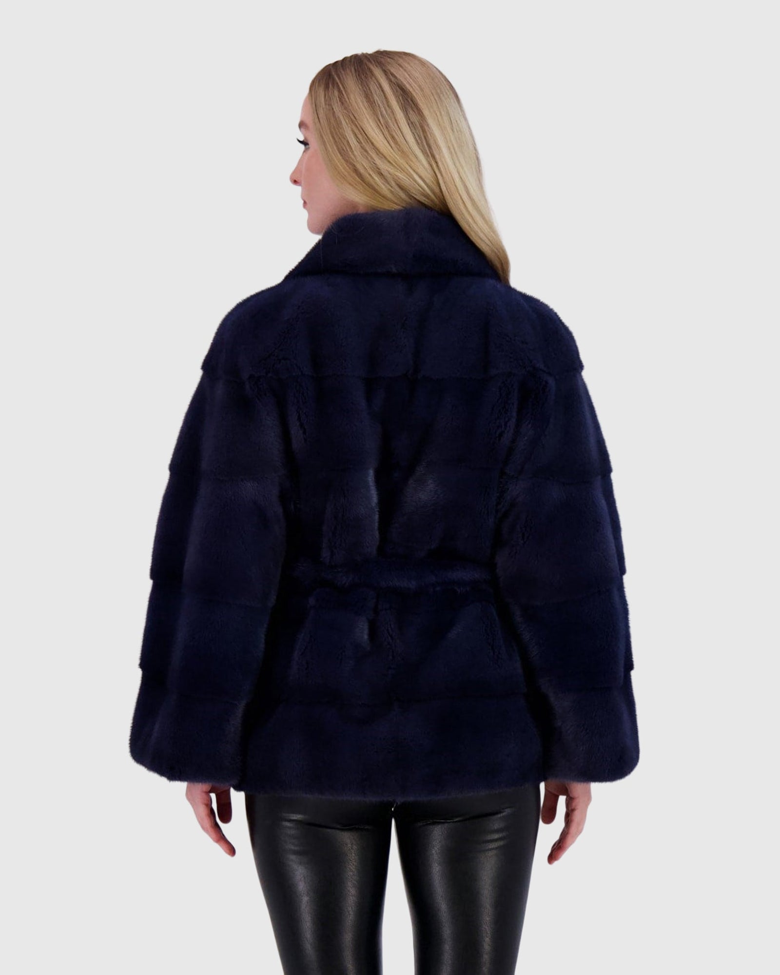 Mink Jacket, Mink Belt | Blue River