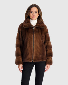 Mink Jacket | Brown