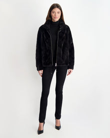 Mink Jacket | Women | Anthracite