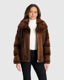Mink Jacket | Brown