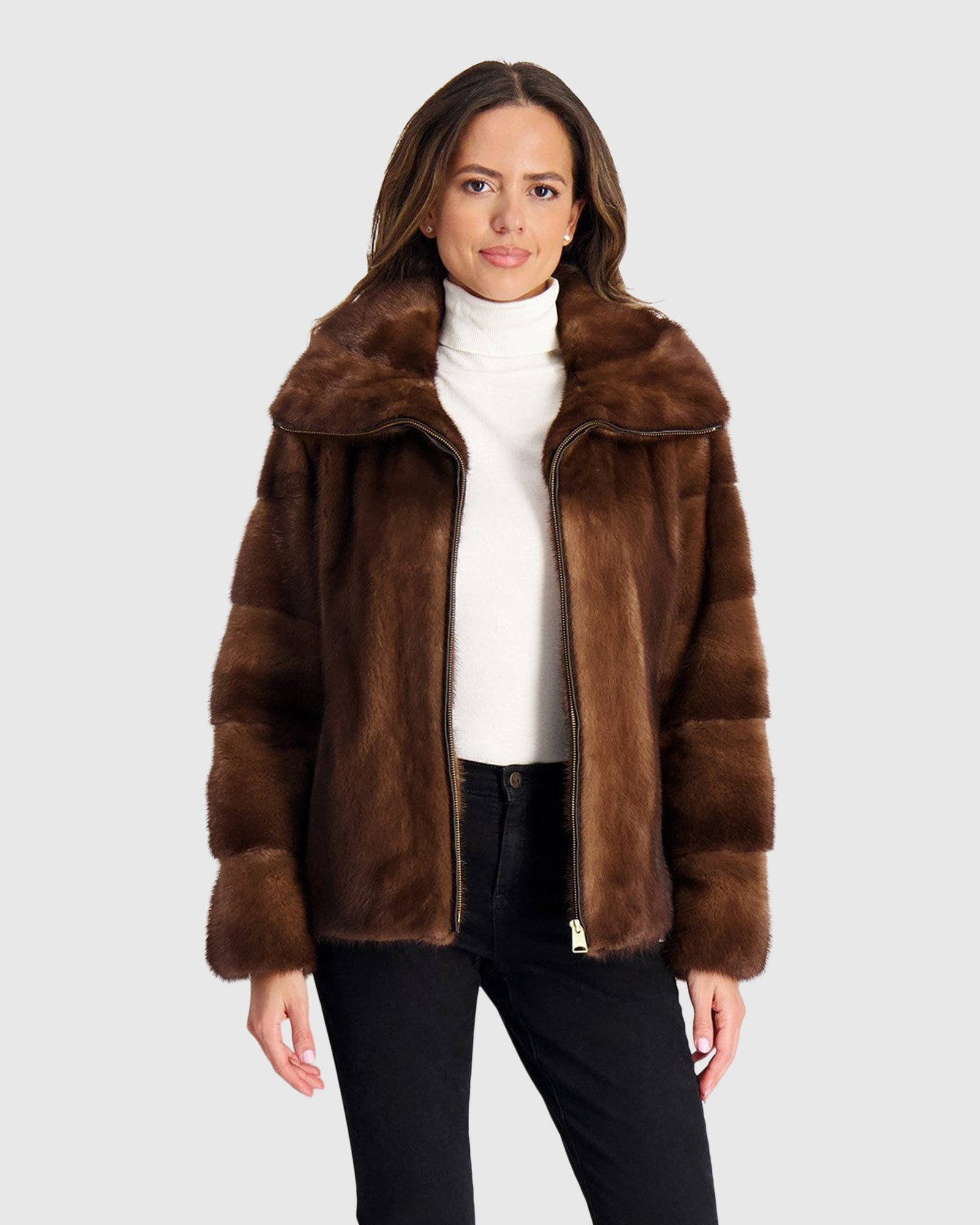 Mink Jacket | Brown
