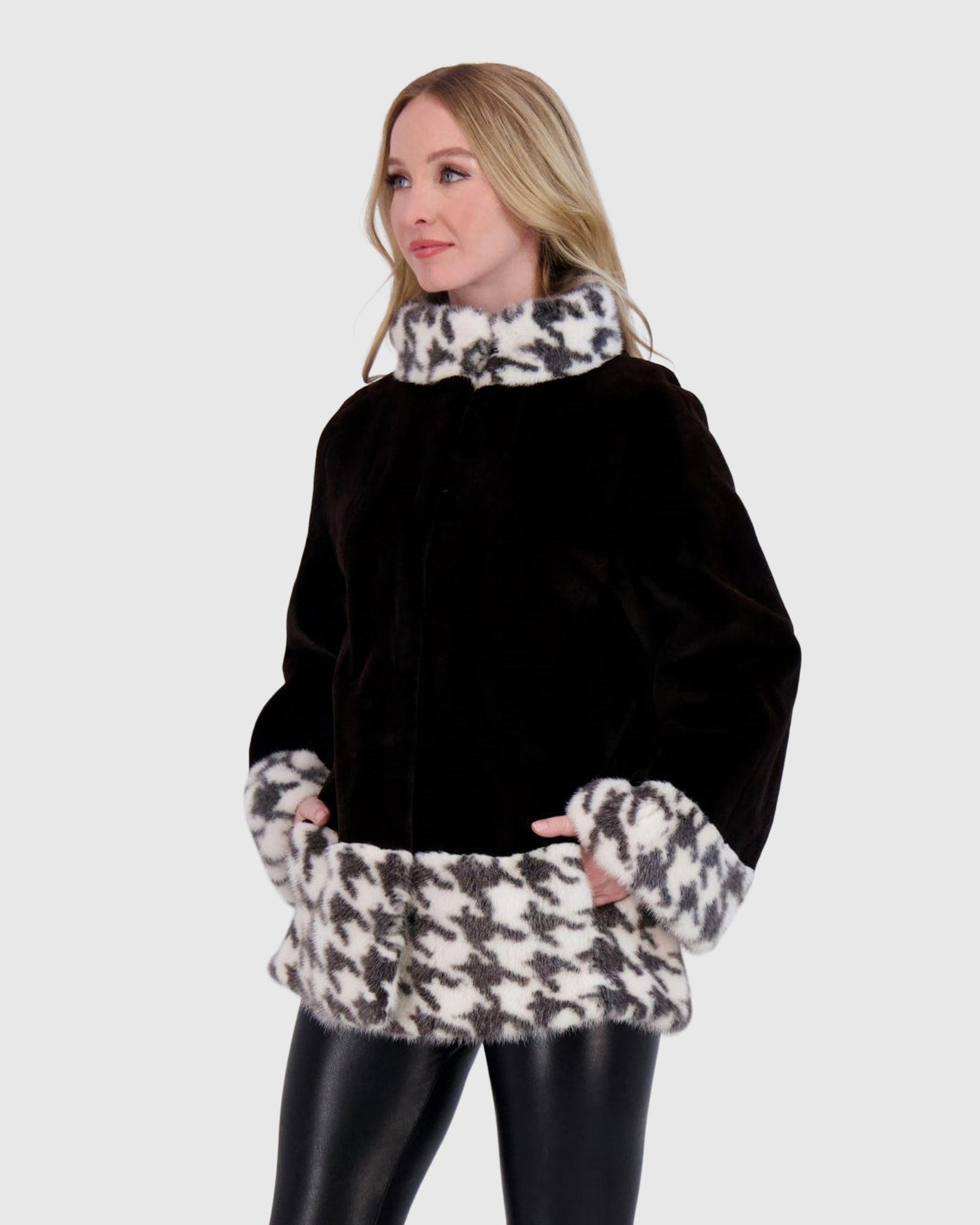 Mink Jacket | Black (V3)