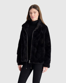 Mink Jacket | Anthracite