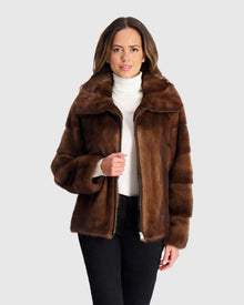 Mink Jacket | Brown