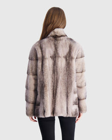 Mink Jacket | Beige Cross (V1)