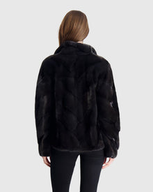 Mink Jacket | Anthracite