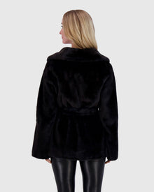 Mink Jacket | Deep Blue