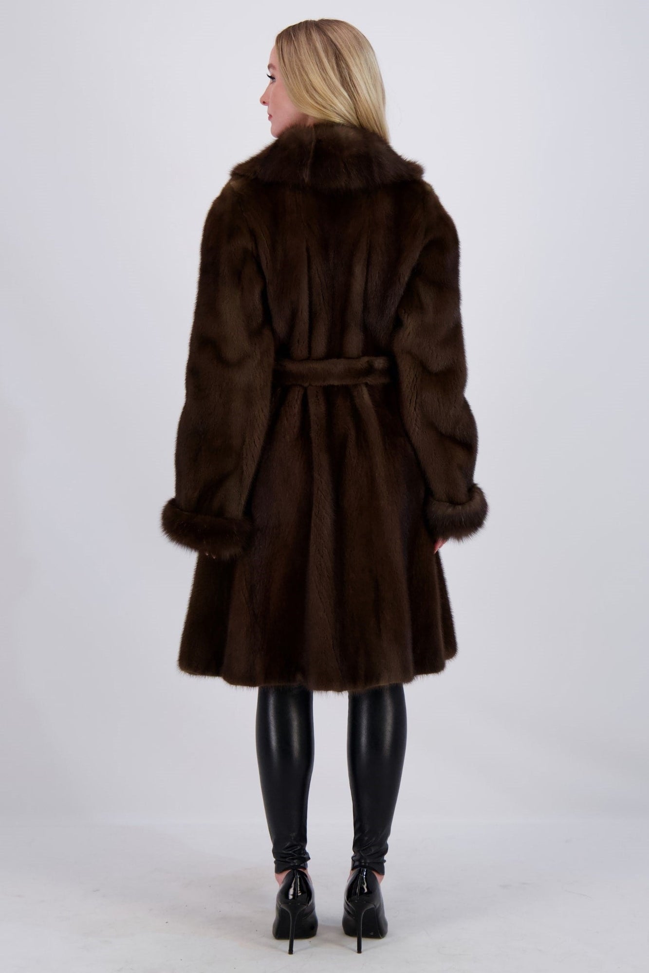 Mink Jacket With Sable | Women | Caper