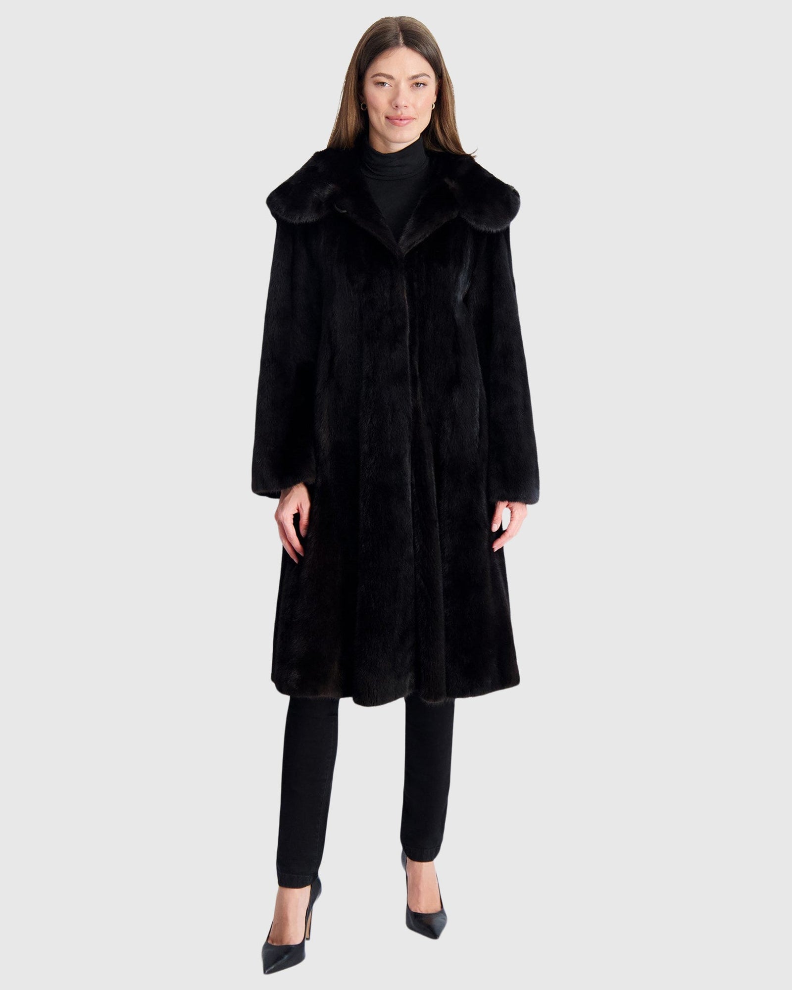 Mink Parka | Black (V1)