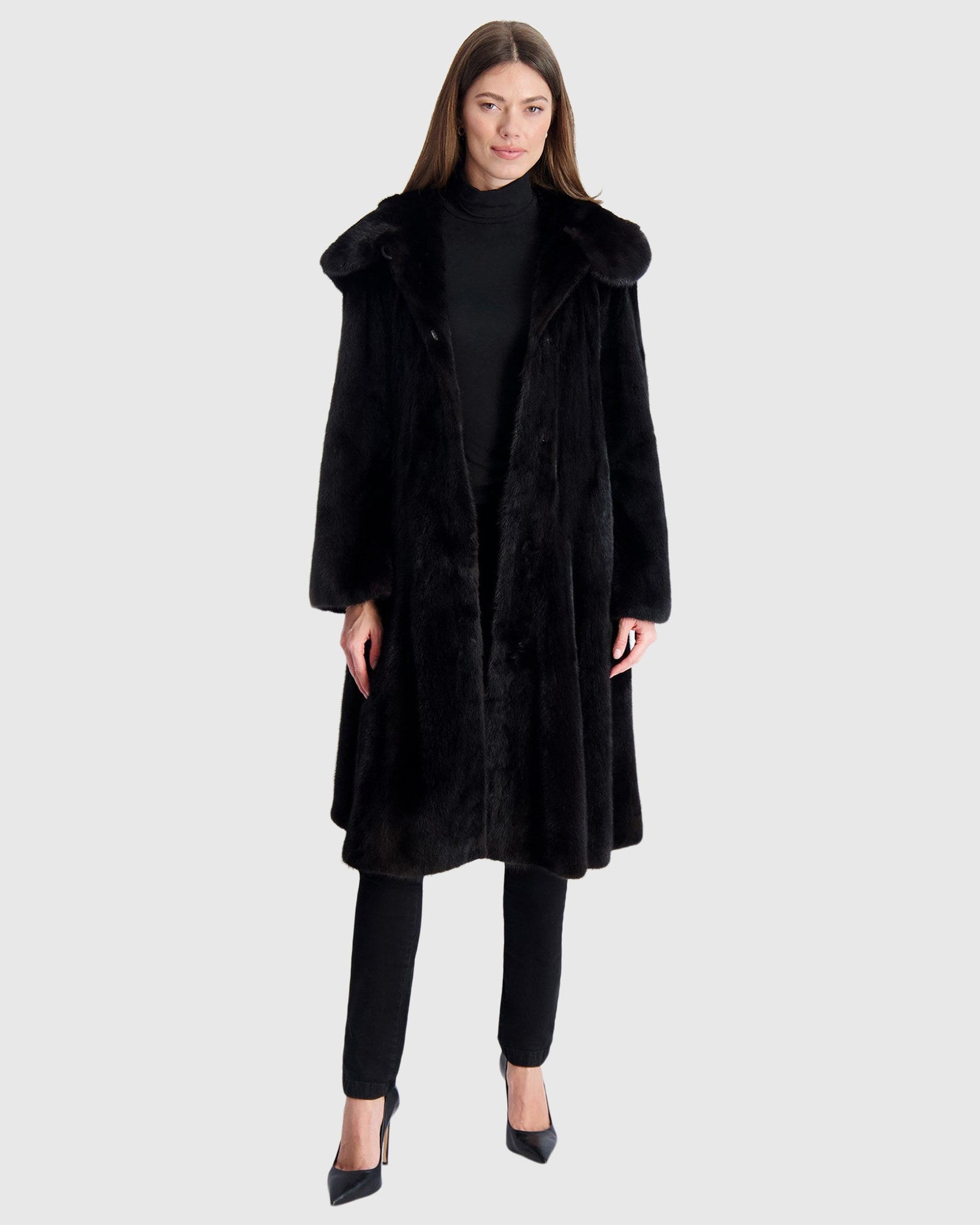 Mink Parka | Black (V1)