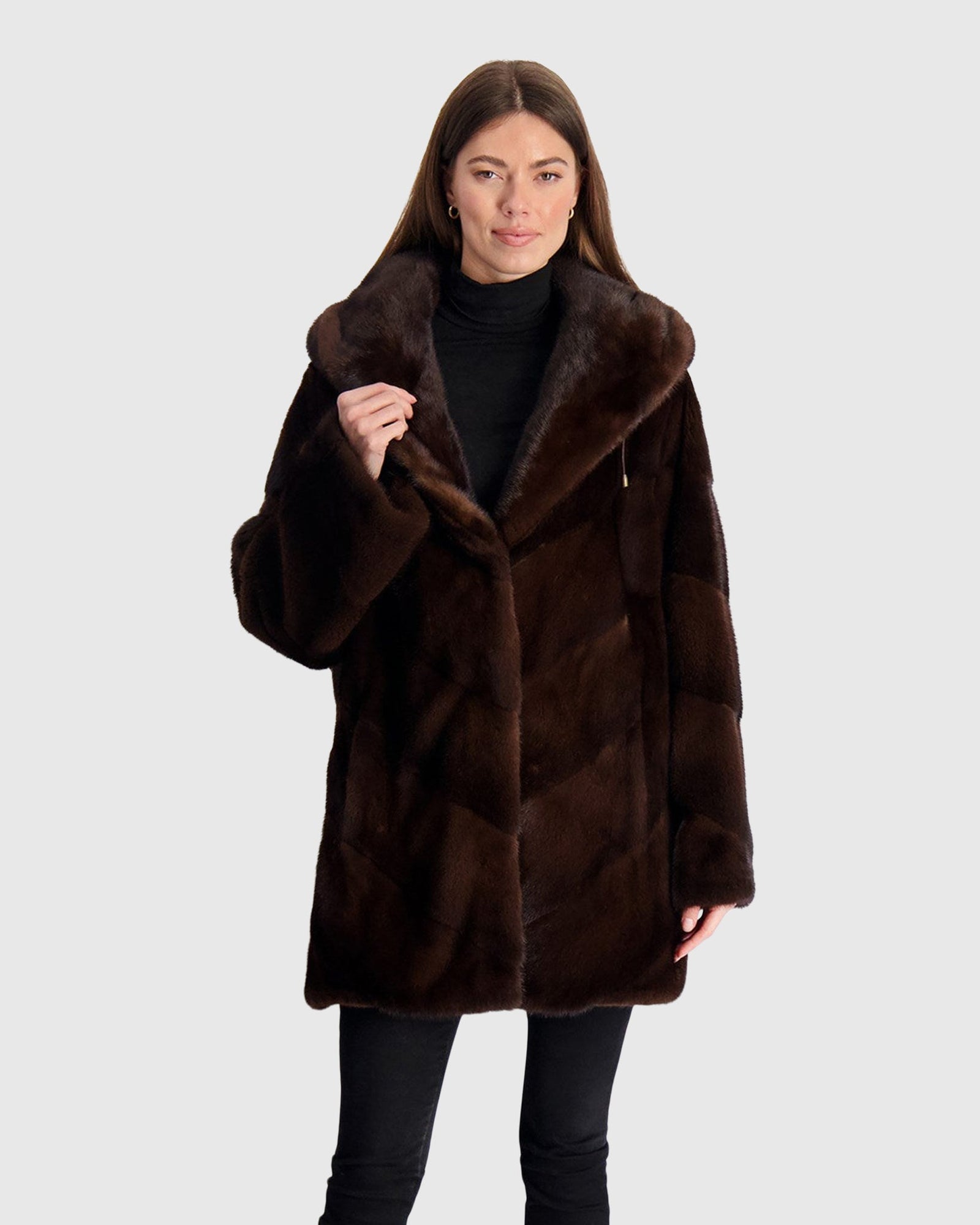 Mink Parka | Mahogany (V4)