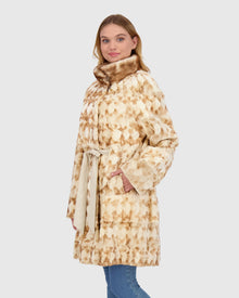 Mink Sections Stroller | Gold White