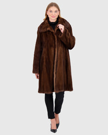 Mink Short Coat | Scanbrown (V1)