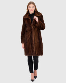 Mink Short Coat | Scanbrown (V2)