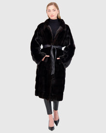Mink Short Coat | Black (V1)