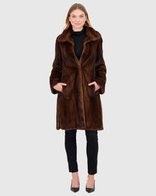 Mink Short Coat | Scanbrown (V2)
