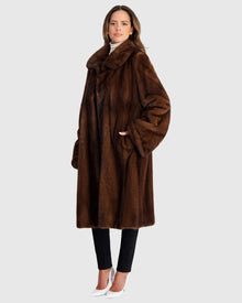 Mink Short Coat | Scanbrown (V3)