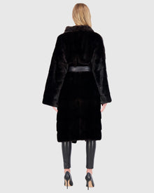 Mink Short Coat | Black (V1)