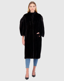 Mink Short Coat With Cape Top | Ranch