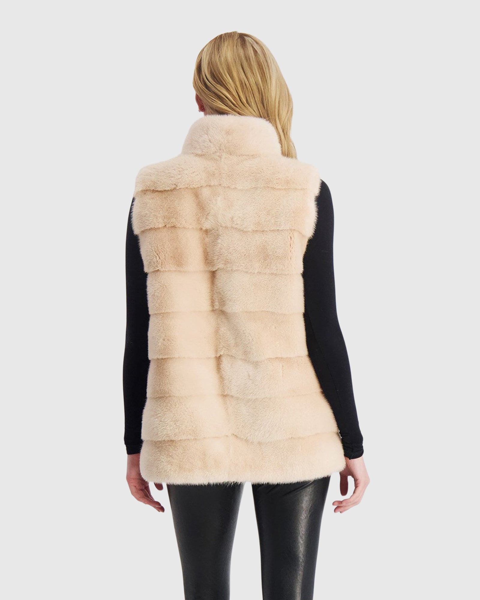 Mink Vest | Flamingo