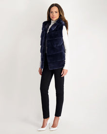 Mink Vest | Women | Blue Jean