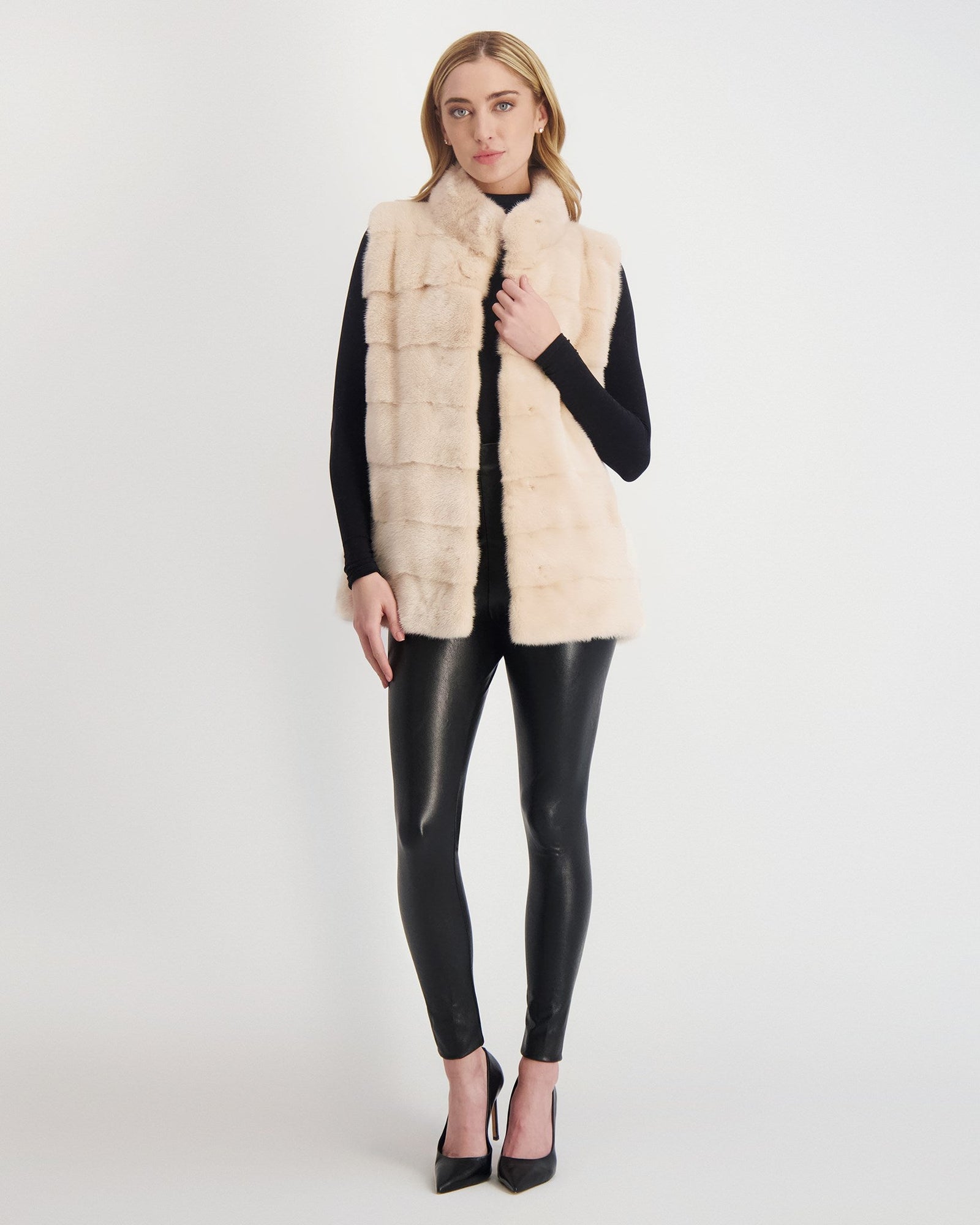 Mink Vest | Women | Flamingo