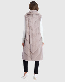 Mink Vest | Stucco