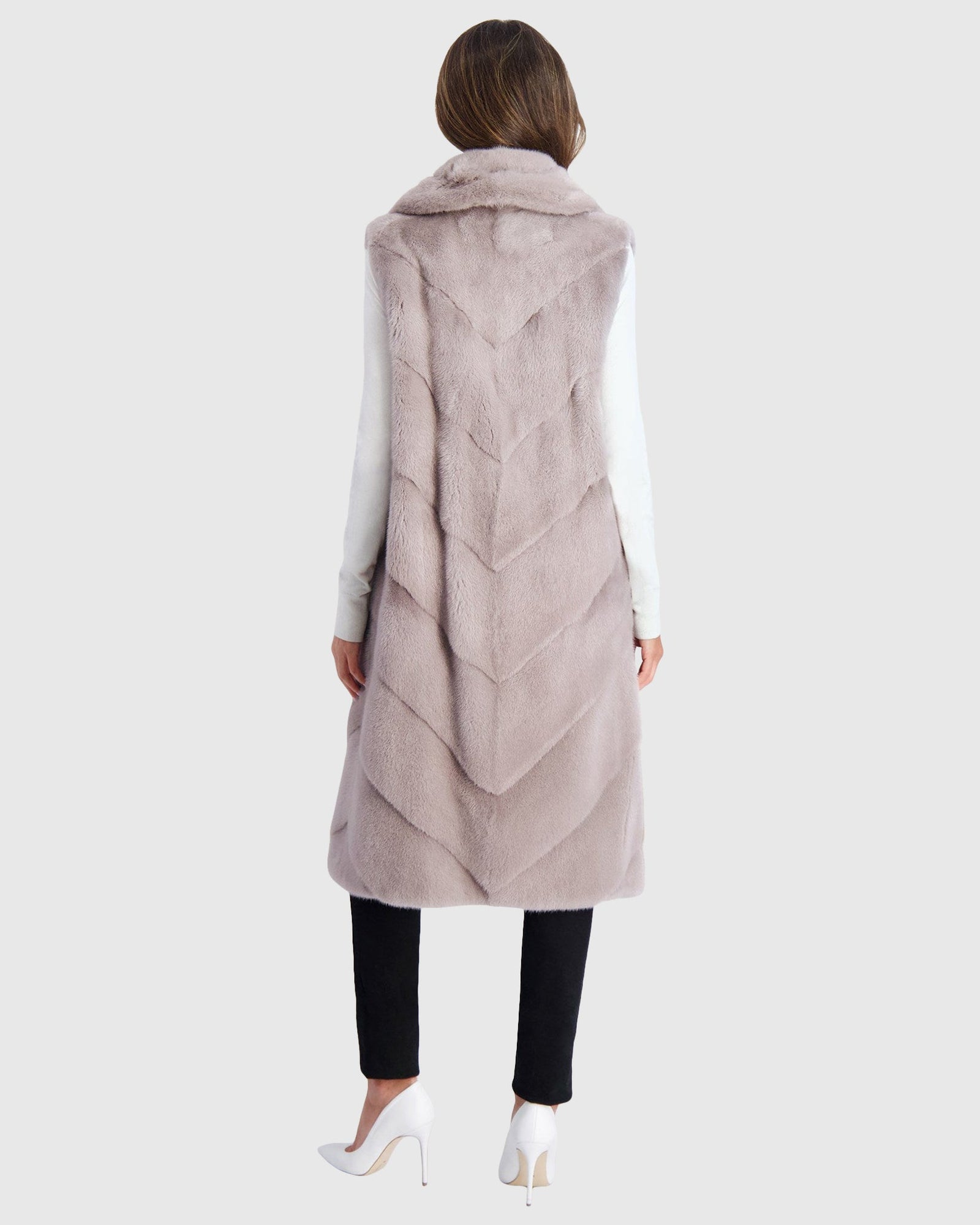 Mink Vest | Stucco
